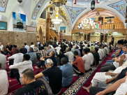 صلاة عيد الأضحى المبارك من مسجد يافا الكبير 